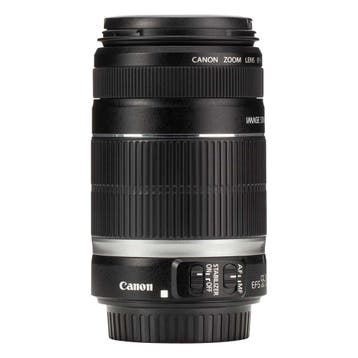 Canon EF-S 55-250mm f/4-5.6 IS met garantie, Audio, Tv en Foto, Fotografie | Lenzen en Objectieven, Ophalen of Verzenden, Gebruikt