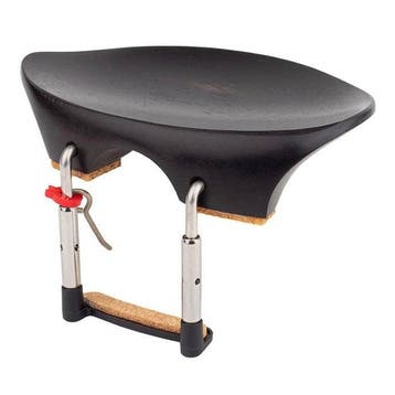 Teller CR-216E violin chinrest Flesh-model, ebony, made in, Muziek en Instrumenten, Strijkinstrumenten | Overige, Ophalen of Verzenden