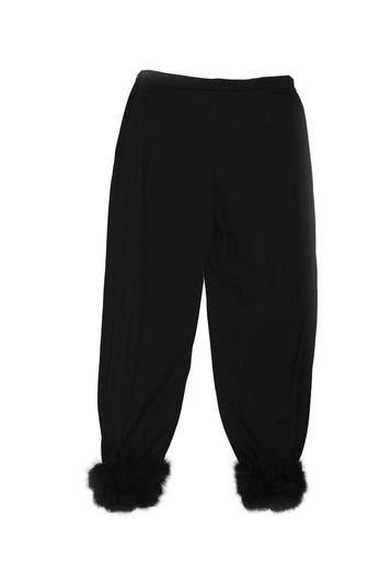 Mango Broek in maat XS Zwart, Kleding | Dames, Mango, Verzenden, Zo goed als nieuw, Zwart