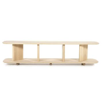 TV Meubel Ty - Naturel - 96218 - tv-meubels, Nieuw, Overige materialen