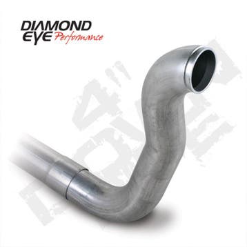 Diamond Eye Downpipe 4in TB Single W/ HX40 FLANGE AL DODGE, Ophalen of Verzenden, Nieuw