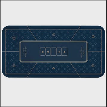 Professionele Poker Tafelmat - 120x60cm of 180x90cm - Rubber, Verzenden, Nieuw