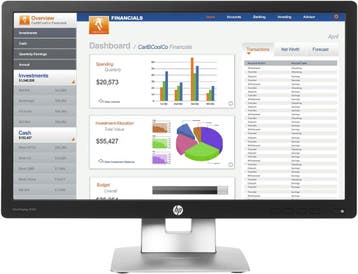 HP EliteDisplay E232 23 Full HD IPS HDMI Monitor + 2 jaar, Computers en Software, Monitoren, Ophalen of Verzenden, Nieuw