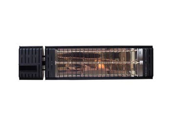 Elektrische infrarood terrasverwarmer Iras zwart - 2000 W, Tuin en Terras, Terrasverwarmers, Ophalen of Verzenden, Nieuw