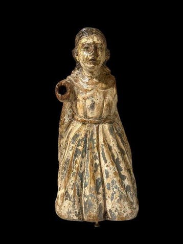 sculptuur, Maria magdalena Indo Portugees - 26 cm - Hout -