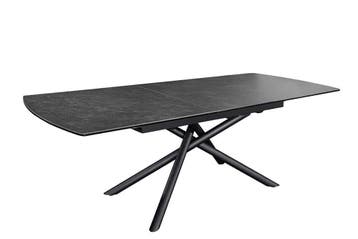 Uitschuifbare eettafel MIKADO 180-230cm grafiet keramiek, Huis en Inrichting, Tafels | Eettafels, Ophalen of Verzenden, Nieuw