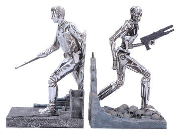 Terminator 2 Bookends T-1000 vs T-800 19 cm, Ophalen of Verzenden, Nieuw