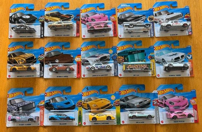 Hot Wheels - Model sportwagen (15), Hobby en Vrije tijd, Modelauto's | 1:5 tot 1:12