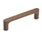 Greep Silkeborg Walnoot gelakt 128 mm, Verzenden, Nieuw