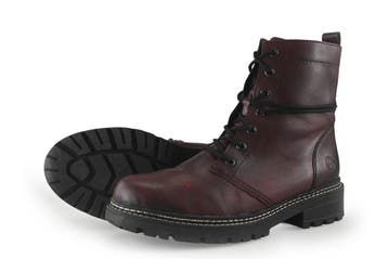 Remonte Veterboots in maat 40 Rood, Verzenden, Overige typen, Remonte, Zo goed als nieuw