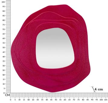 WANDSPIEGEL DALIA FUXIA CM 90X4X97, Huis en Inrichting, Ophalen of Verzenden, Nieuw