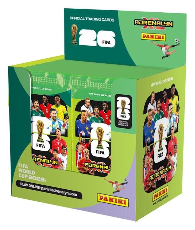 Adrenalyn XL Fifa World Cup 2026 Booster Box (Voetbal TCG), Hobby en Vrije tijd, Verzamelkaartspellen | Overige, Zo goed als nieuw