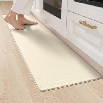 Keukenmat Beige 44x150cm - Antislip - 40% Korting!, Ophalen of Verzenden, Zo goed als nieuw