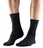 ToeSox Sport UltraLite Crew  Zwart - 36-38, Verzenden, Nieuw, Kleding