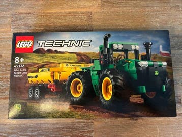 Lego Set - 42136 - Technic - John Deere 9620R 4WD Tractor, Nieuw