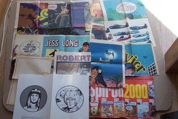Spirou (magazine) - 14 Posters en Affiches - Eerste druk -, Nieuw