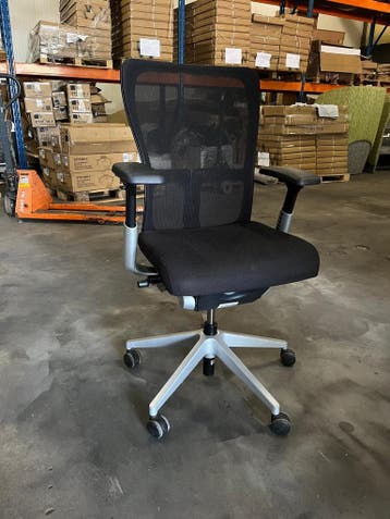 Haworth Zody Bureaustoel, Huis en Inrichting, Bureaustoelen, Verzenden, Zwart, Zo goed als nieuw, Bureaustoel