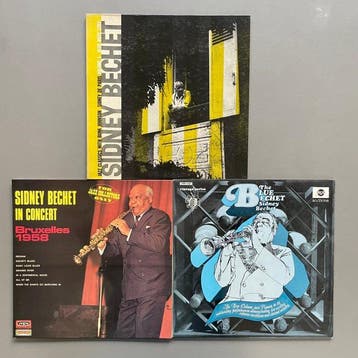 Sidney Bechet - 3 Albums - Diverse titels - LP albums, Nieuw in verpakking