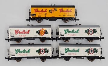 Fleischmann, Minitrix N - 13810, 13811, 8325 - Modeltrein, Nieuw