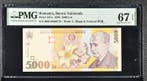 Roemenië. - 5000 Lei - 1998 - Pick 107a (Zonder