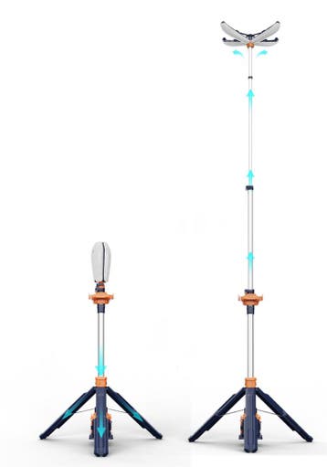 VOC-MOBLI-500 mobiele LED lichtmast, Nieuw