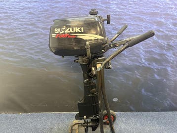 “Suzuki 6 pk buitenboordmotor | Nette staat ”, 5 tot 10 pk, Viertaktmotor, Ophalen of Verzenden, Zo goed als nieuw