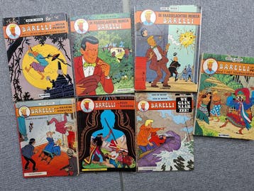 Barelli stripboeken door Bob de Moor -  Barelli strips, Complete serie of reeks, Verzenden, Gelezen