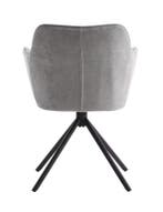 2dekans | Criks Design Preston Draaibare Eetkamerstoel -, Ophalen of Verzenden, Zo goed als nieuw, Zwart