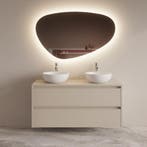 Badmeubelset BWS Riga Met Topplaat 120 cm Kasjmier, Doe-het-zelf en Verbouw, Sanitair, Ophalen of Verzenden, Nieuw, Bad