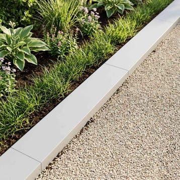 vidaXL Afdekprofiel voor tuinafboording 10 st 100 x 20 x 5, Verzenden, Nieuw