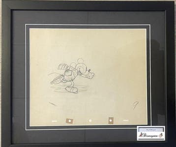 Walt Disney - Animation Drawing - 1 Originele kunst - Walt, Nieuw
