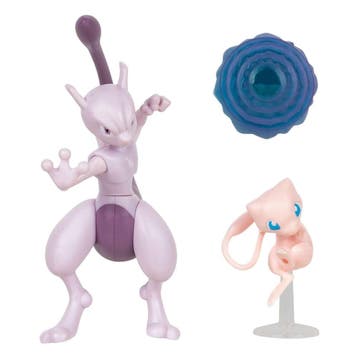 Pokémon Figure 2-Pack Mewtwo 10 cm & Mew 5 cm, Ophalen of Verzenden, Nieuw