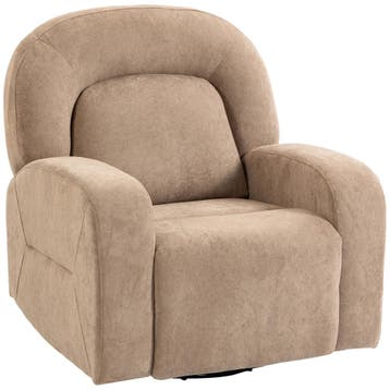 Relaxfauteuil, 360° Draaibare Ligstoel Met Wolkenzachte Fluw, Verzenden, Nieuw