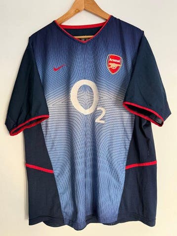 Arsenal FC 2002–2004 Away/Third Shirt – Nike – O2 Sponsor –, Nieuw