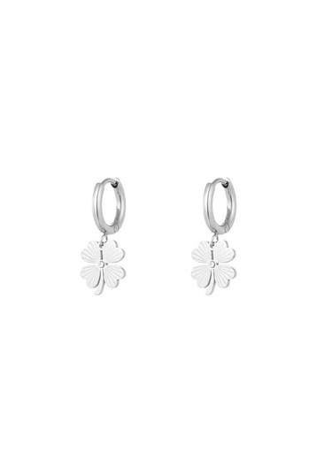 Goudlief Give me luck oorbellen (Oorbellen met druppelvorm), Sieraden, Tassen en Uiterlijk, Verzenden, Nieuw, Zilver, Overige materialen