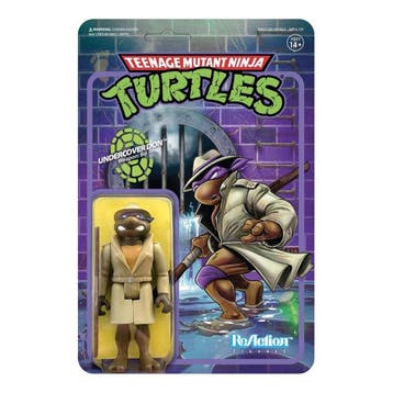 Teenage Mutant Ninja Turtles ReAction Action Figure Undercov, Ophalen of Verzenden, Nieuw