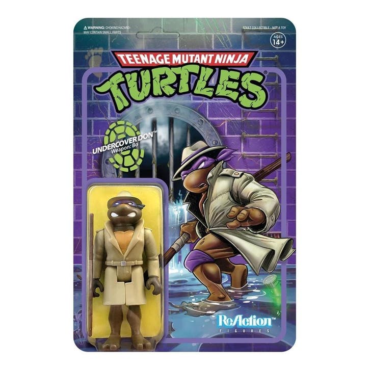 Teenage Mutant Ninja Turtles ReAction Action Figure Undercov, Verzamelen, Film en Tv, Nieuw, Ophalen of Verzenden