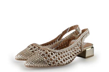 Gioseppo Slingbacks in maat 40 Goud, Gioseppo, Overige kleuren, Verzenden, Zo goed als nieuw