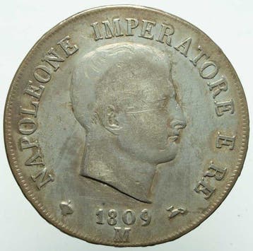 Italië, Koninkrijk (Napoleontisch) Napoléon I (1804-1814). 5
