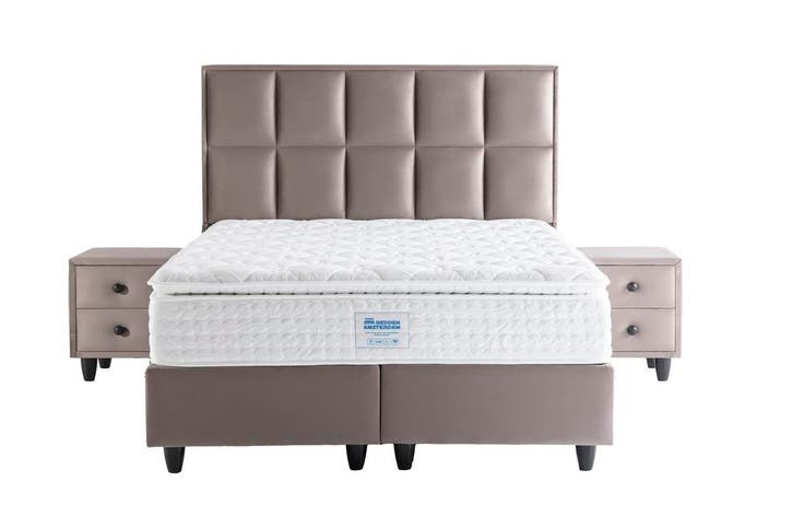 Opberg Boxspring Armoni, Huis en Inrichting, Slaapkamer | Boxsprings, Nieuw, Verzenden