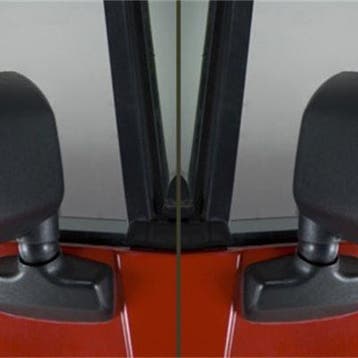 Omix Door Mirror Kit Black- 87-95 Jeep Wrangler YJ, Ophalen of Verzenden, Nieuw