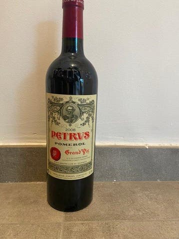 2008 Petrus - Pomerol - 1 Fles (0,75 liter), Nieuw