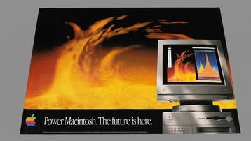 Power Macintosh 1984 The Future is Here Promotional Poster, Nieuw