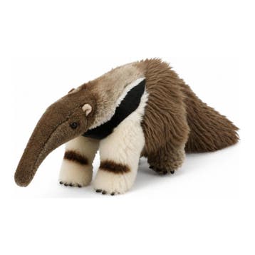 Ravensden miereneter knuffel - pluche - bruin - 32 cm, Verzenden, Nieuw