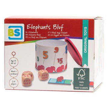 BS Toys Olifantenbluf - Dobbelspel  van €13,99 voor €7,00, Ophalen of Verzenden, Nieuw