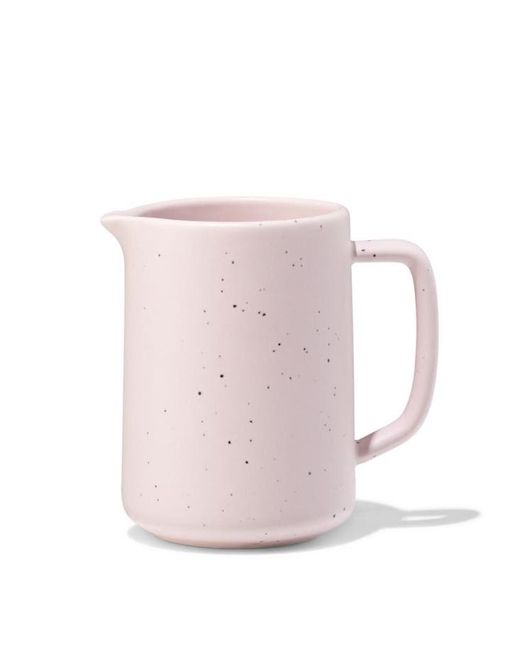 HEMA Melkkan 180ml aardewerk spikkel roze, Huis en Inrichting, Keuken | Servies, Nieuw, Verzenden