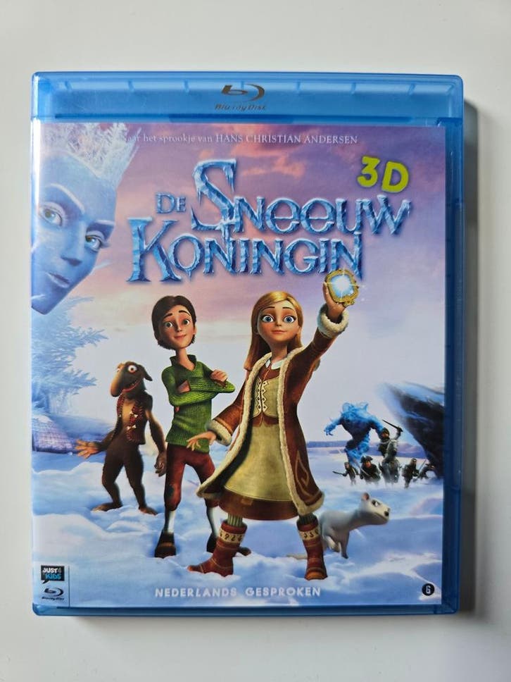 DE SNEEUWKONINGIN (3D) (BLURAY), Cd's en Dvd's, Blu-ray, Gebruikt, Verzenden