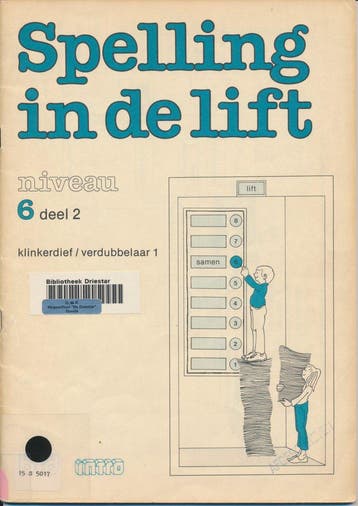 Spelling in de Lift Werkschrift niveau 6 deel 2 (per stuk), Verzenden, Nieuw