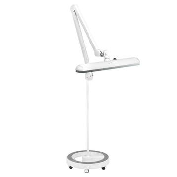Elegante 801L LED Werkplaatslamp Wit met Statief en Wielen –, Huis en Inrichting, Ophalen of Verzenden, Nieuw