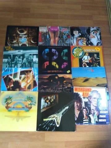 U F O , Wishbone Ash , 38 Special - 12 Albums inc. 1 double, Nieuw in verpakking